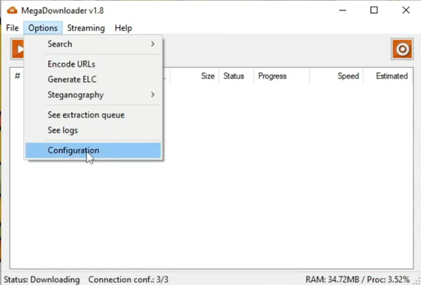Mega Downloader Configuration for IDM Integration 2025