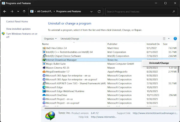 Update IDM to latest version interface